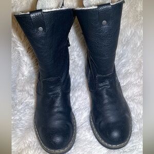 Rieker women’s Black Leather Boots size 9